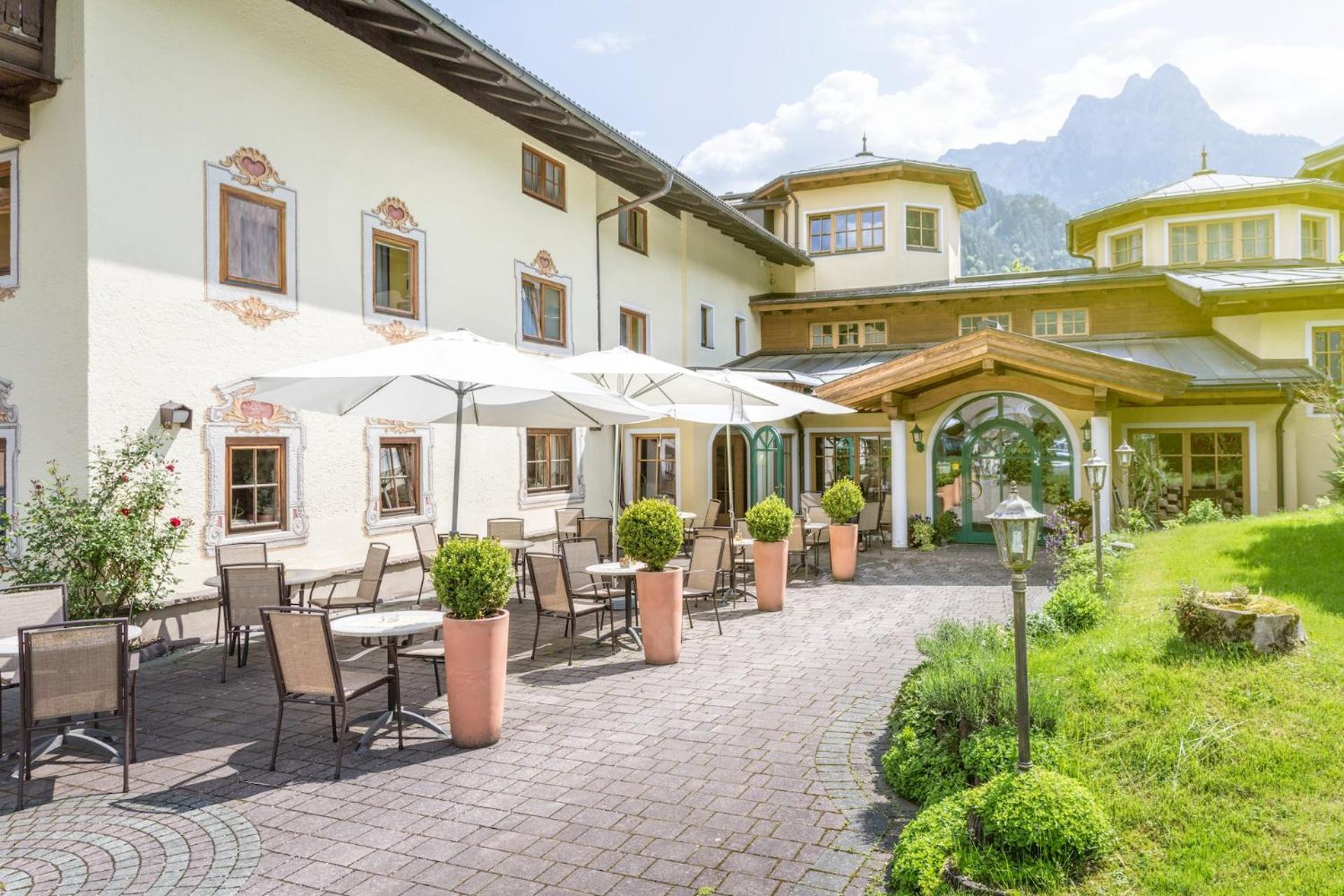 Hotel Vitaloase Zu Den Drei Bruedern Unken Dış mekan fotoğraf