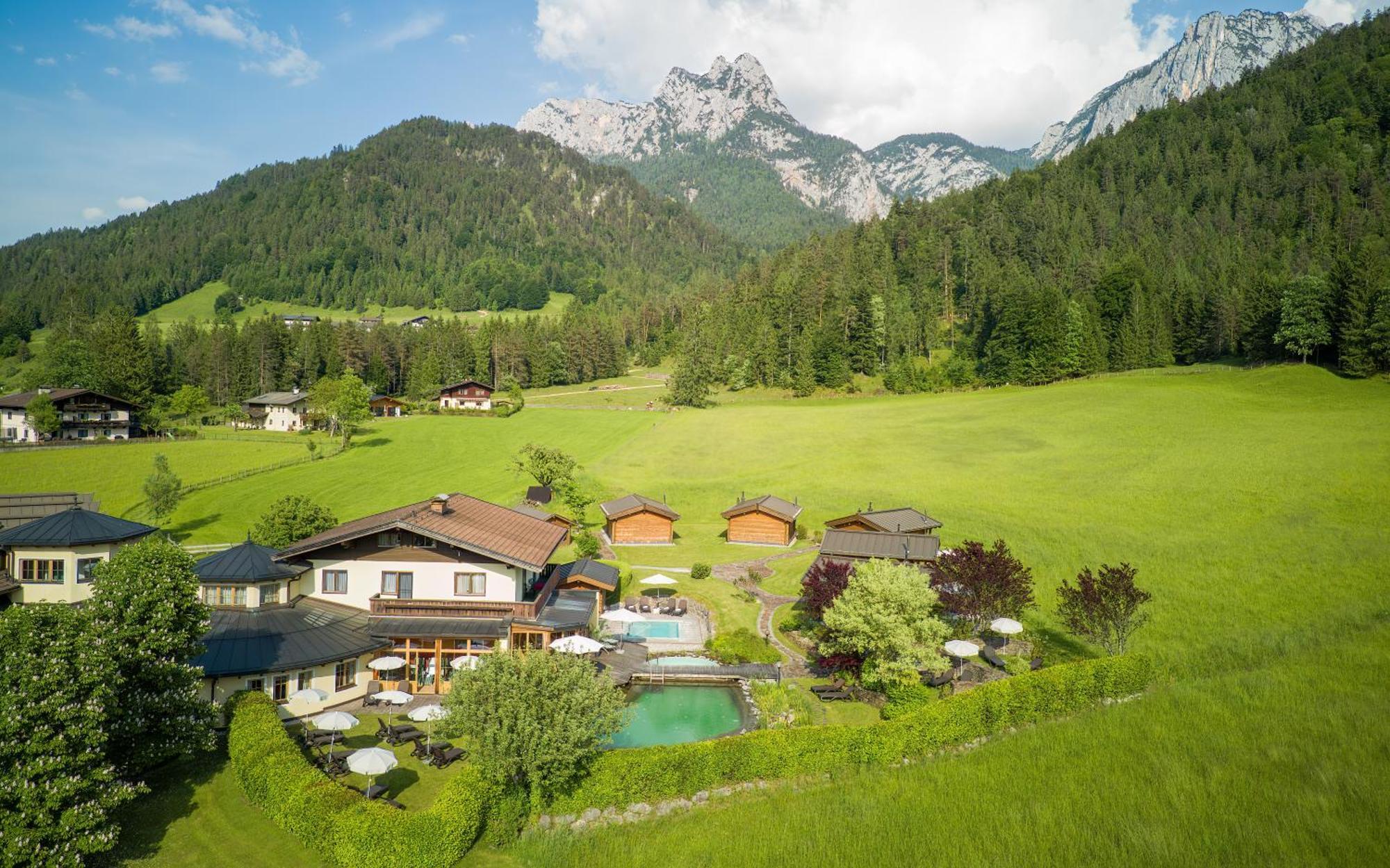Hotel Vitaloase Zu Den Drei Bruedern Unken Dış mekan fotoğraf